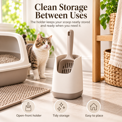 swewt®Modern Cat Litter Scoop Holder Set