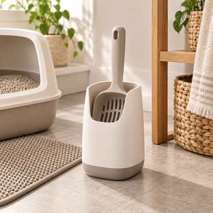 swewt®Modern Cat Litter Scoop Holder Set