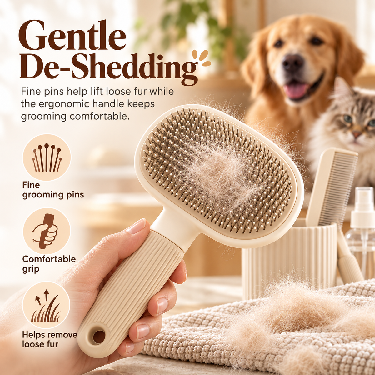 swewt®Complete Pet Grooming Kit with Storage Holder