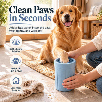 swewt®Portable Silicone Paw Cleaner Cup